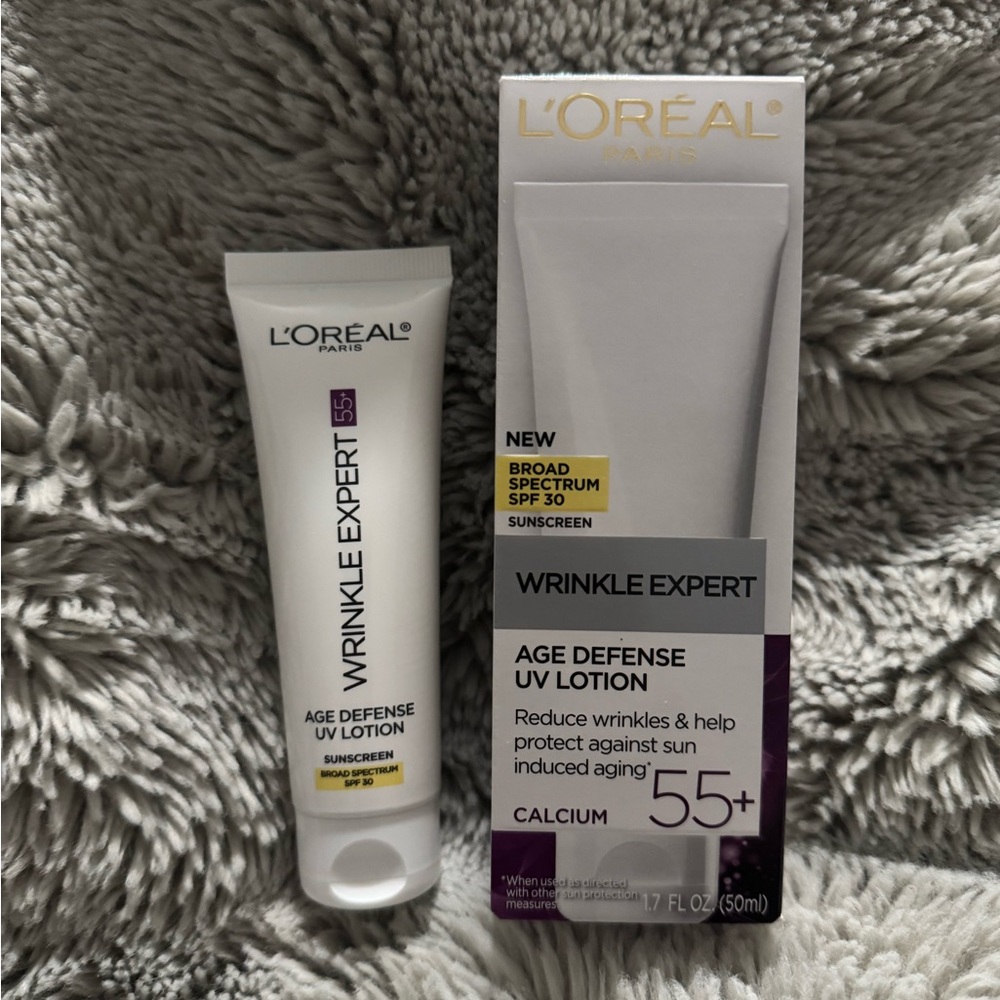L'Oreal White and Purple Wrinkle Expert Age Defense UV Lotion SPF 30